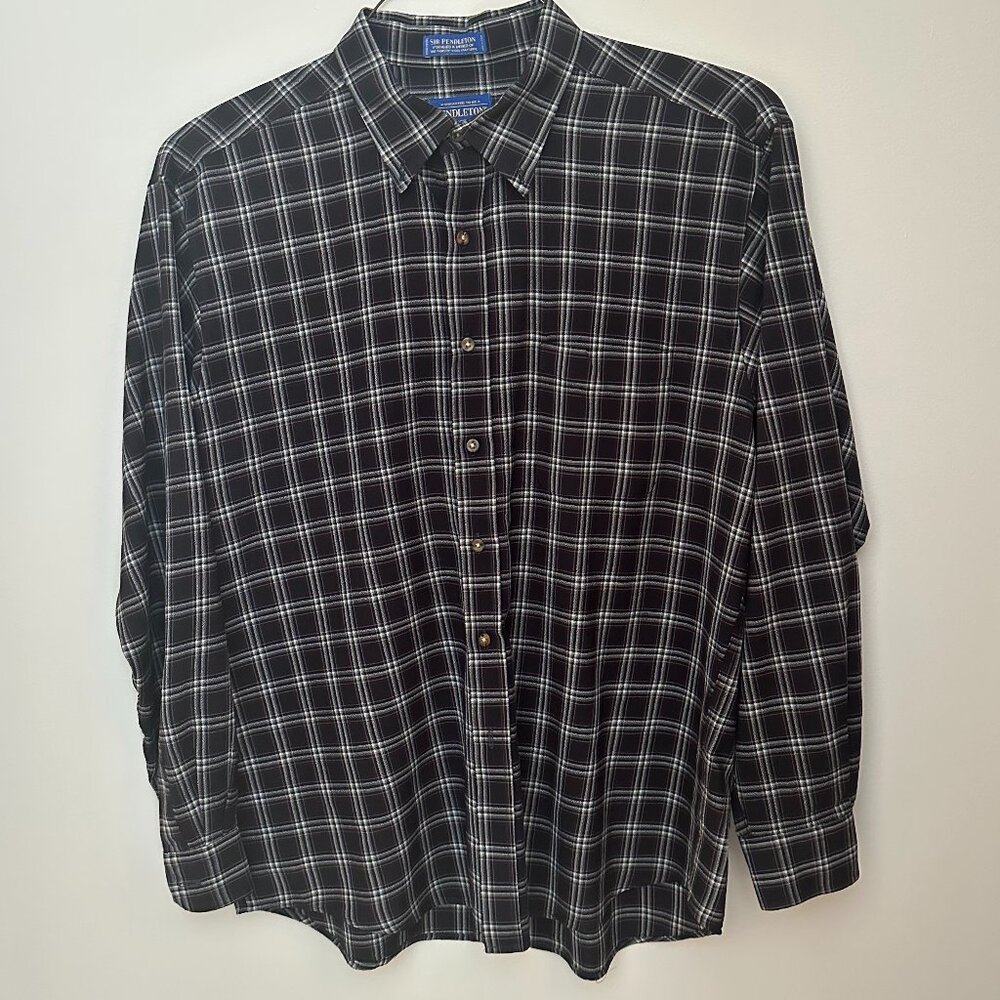 Pendleton Wool Button Down Shirt - image 1